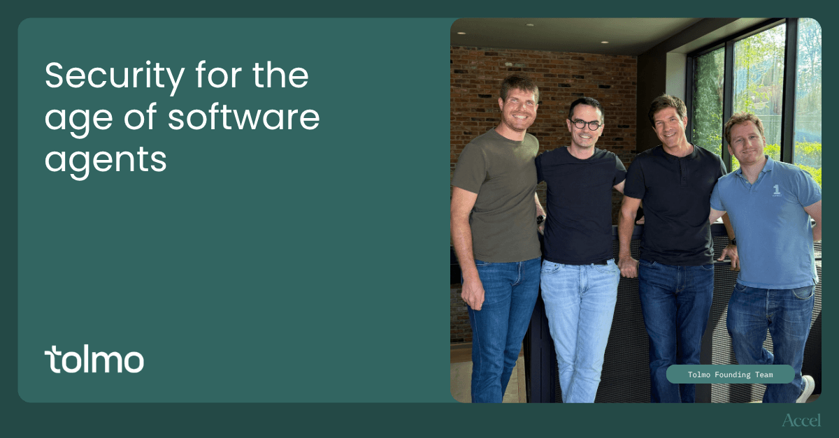 Our investment in Tolmo: AI security agents with production context