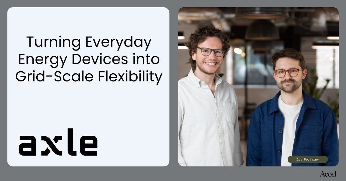 Our Investment in Axle Energy: Turning Everyday Energy Devices into Grid-Scale Flexibility