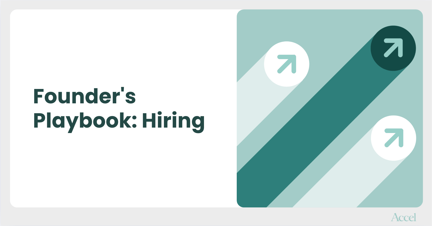 Founder's Playbook: 20 Lessons on How to Hire Great People